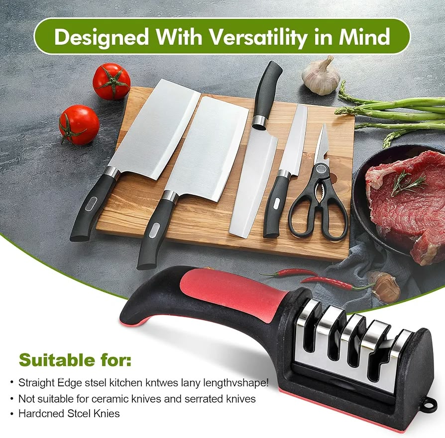 Blade Sharpener — 3-stage knife sharpener