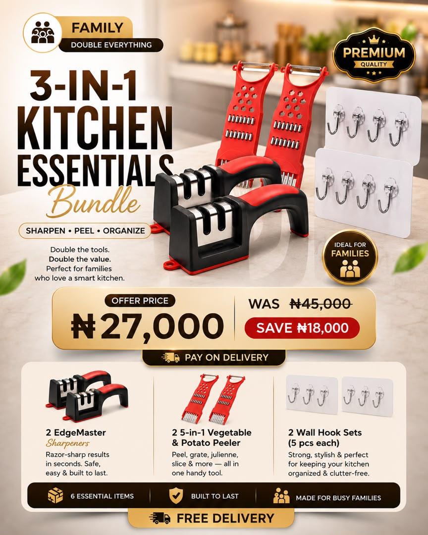 Household Set — Blade Sharpener package